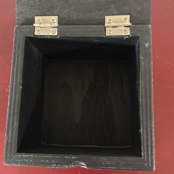 Black Wooden Friendship Box by Primitives by Kathy - Picture 5 of 5